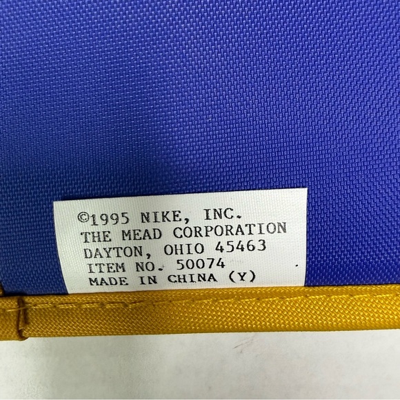 Vintage Nike x Mead Binder Cover – 1995 - Picture 5 of 8